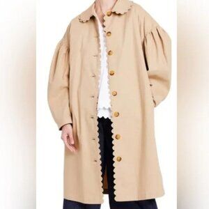 Kika Vargas for Target Khaki "Charlotte" Trench coat size L